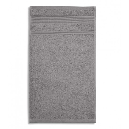 Vonios rankšluostis Malfini Organic antique silver 70x140cm. Ekologiškos medvilnės