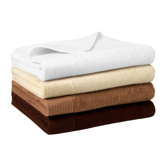 Vonios rankšluostis MALFINI unisex Bamboo Bath Towel 95Y, Baltas, 70x140