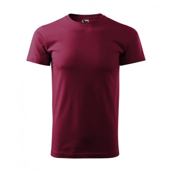 Vyriški Marškinėliai MALFINI Basic 129 Garnet, 160g/m2 Vyriški Marškinėliai MALFINI Basic 129 Garnet, 160g/m2