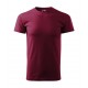 Vyriški Marškinėliai MALFINI Basic 129 Garnet, 160g/m2 Vyriški Marškinėliai MALFINI Basic 129 Garnet, 160g/m2