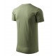Vyriški Marškinėliai MALFINI Basic 129 Khaki, 160g/m2 Vyriški Marškinėliai MALFINI Basic 129 Khaki, 160g/m2