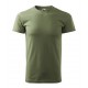 Vyriški Marškinėliai MALFINI Basic 129 Khaki, 160g/m2 Vyriški Marškinėliai MALFINI Basic 129 Khaki, 160g/m2