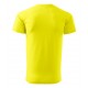 Vyriški Marškinėliai MALFINI Basic 129 Lemon, 160g/m2 Vyriški Marškinėliai MALFINI Basic 129 Lemon, 160g/m2