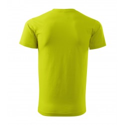 Vyriški Marškinėliai MALFINI Basic 129 Lime punch, 160g/m2