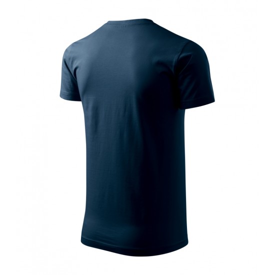 Vyriški Marškinėliai MALFINI Basic 129 Navy Blue, 160g/m2 Vyriški Marškinėliai MALFINI Basic 129 Navy Blue, 160g/m2