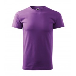 Vyriški Marškinėliai MALFINI Basic 129 Purple, 160g/m2