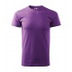 Vyriški Marškinėliai MALFINI Basic 129 Purple, 160g/m2 Vyriški Marškinėliai MALFINI Basic 129 Purple, 160g/m2