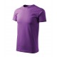 Vyriški Marškinėliai MALFINI Basic 129 Purple, 160g/m2 Vyriški Marškinėliai MALFINI Basic 129 Purple, 160g/m2
