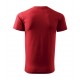 Vyriški Marškinėliai MALFINI Basic 129 Red, 160g/m2 Vyriški Marškinėliai MALFINI Basic 129 Red, 160g/m2