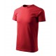 Vyriški Marškinėliai MALFINI Basic 129 Red, 160g/m2 Vyriški Marškinėliai MALFINI Basic 129 Red, 160g/m2