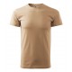 Vyriški Marškinėliai MALFINI Basic 129 Sand, 160g/m2 Vyriški Marškinėliai MALFINI Basic 129 Sand, 160g/m2