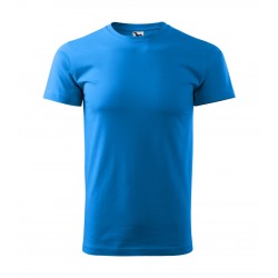 Vyriški Marškinėliai MALFINI Basic 129 Snorkel blue, 160g/m2