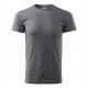 Vyriški Marškinėliai MALFINI Basic 129 Steel gray, 160g/m2 Vyriški Marškinėliai MALFINI Basic 129 Steel gray, 160g/m2
