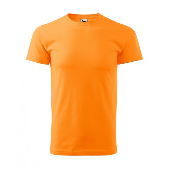 Vyriški Marškinėliai MALFINI Basic 129 Tangerine orange, 160g/m2 Vyriški Marškinėliai MALFINI Basic 129 Tangerine orange, 160g/m2
