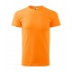 Vyriški Marškinėliai MALFINI Basic 129 Tangerine orange, 160g/m2 Vyriški Marškinėliai MALFINI Basic 129 Tangerine orange, 160g/m2