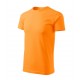 Vyriški Marškinėliai MALFINI Basic 129 Tangerine orange, 160g/m2 Vyriški Marškinėliai MALFINI Basic 129 Tangerine orange, 160g/m2