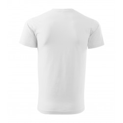 Vyriški Marškinėliai MALFINI Basic 129 White, 160g/m2