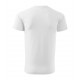 Vyriški Marškinėliai MALFINI Basic 129 White, 160g/m2 Vyriški Marškinėliai MALFINI Basic 129 White, 160g/m2