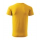 Vyriški Marškinėliai MALFINI Basic 129 Yellow, 160g/m2 Vyriški Marškinėliai MALFINI Basic 129 Yellow, 160g/m2