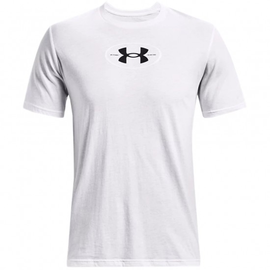 Vyriški Marškinėliai Under Armour Repeat Balta 1371264 100