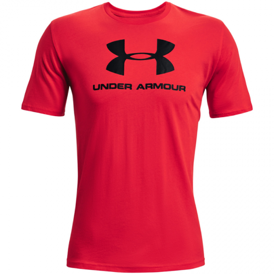 Vyriški Marškinėliai Under Armour Sportstyle Logo SS Raudoni 1329590 601