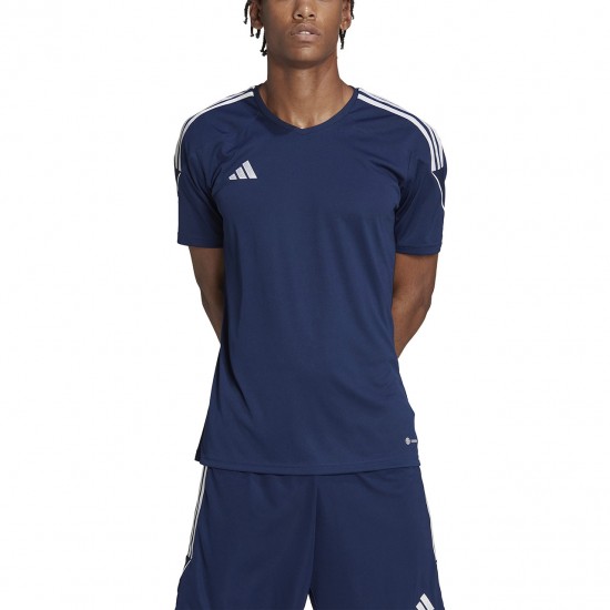 Vyriški Marškiniai Adidas Tiro 23 League Jersey Tamsiai Mėlyna