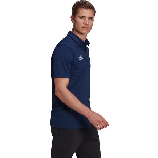 Vyriški Polo Marškinėliai Adidas Entrada 22 Tamsiai Mėlyni H57487 M Dyids