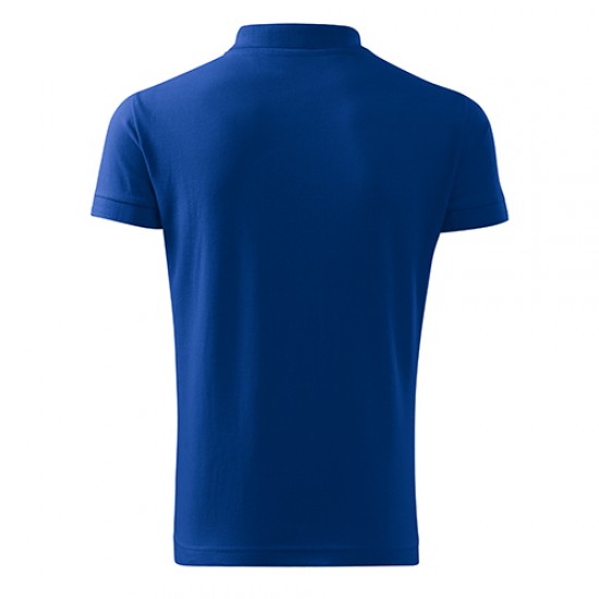 Vyriški Polo Marškinėliai Cotton Heavy, Mėlyni (Royal Blue)