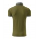 Vyriški Polo Marškinėliai MALFINI Collar Up Avocado green 215 g/m²