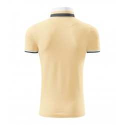 Vyriški Polo Marškinėliai MALFINI Collar Up Bourbon vanilla 215 g/m²