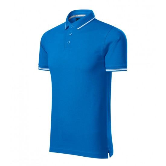 Vyriški polo marškinėliai „Perfection plain 251“ | snorkelio mėlyna spalva