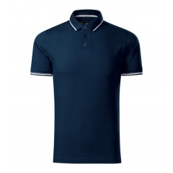 Vyriški polo marškinėliai „Perfection plain 251“ tamsiai mėlyni