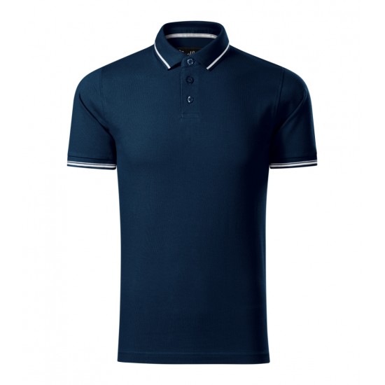 Vyriški polo marškinėliai „Perfection plain 251“ tamsiai mėlyni