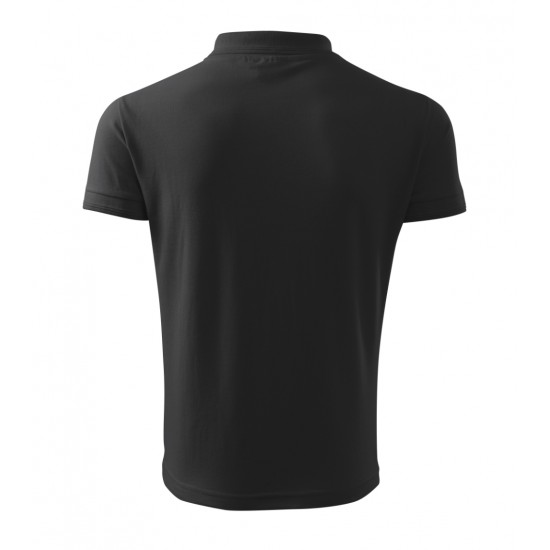 Vyriški Polo Marškinėliai PIQUE Anthracite melange, 200 g/m²