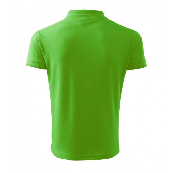 Vyriški Polo Marškinėliai PIQUE Apple green, 200 g/m²