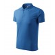 Vyriški Polo Marškinėliai PIQUE Azure blue, 200 g/m²