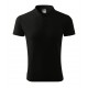 Vyriški Polo Marškinėliai PIQUE Black, 200 g/m²