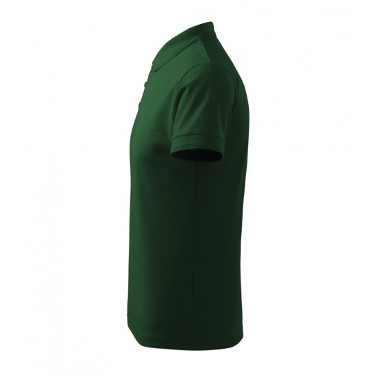 Vyriški Polo Marškinėliai PIQUE Bottle green, 200 g/m²