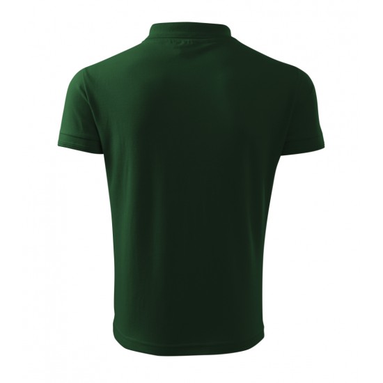 Vyriški Polo Marškinėliai PIQUE Bottle green, 200 g/m²