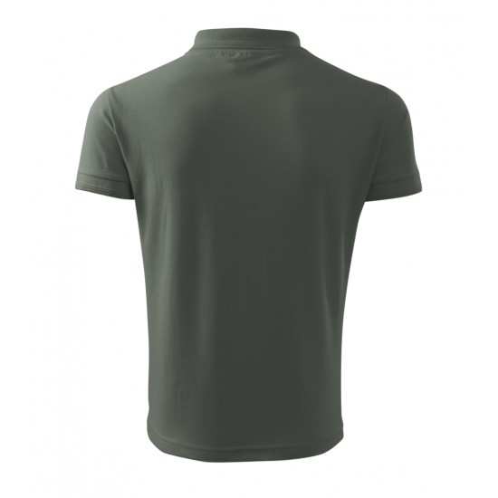 Vyriški Polo Marškinėliai PIQUE Castor gray, 200 g/m²