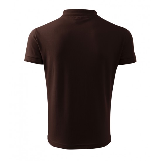 Vyriški Polo Marškinėliai PIQUE Coffee, 200 g/m²