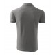 Vyriški Polo Marškinėliai PIQUE Dark gray melange, 200 g/m²