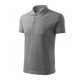 Vyriški Polo Marškinėliai PIQUE Dark gray melange, 200 g/m²
