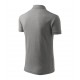 Vyriški Polo Marškinėliai PIQUE Dark gray melange, 200 g/m²