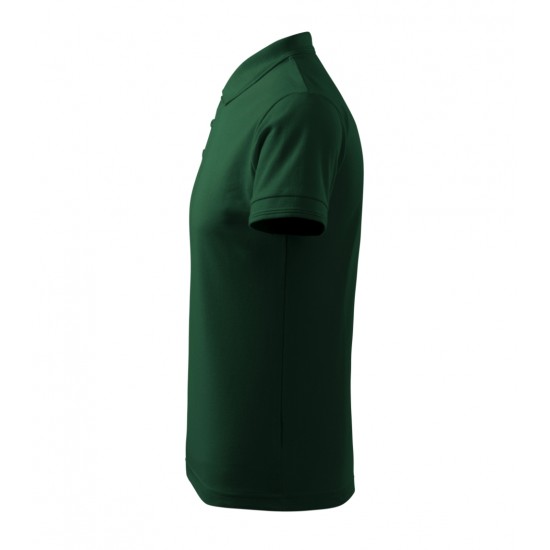 Vyriški Polo Marškinėliai PIQUE Dark green, 200 g/m²