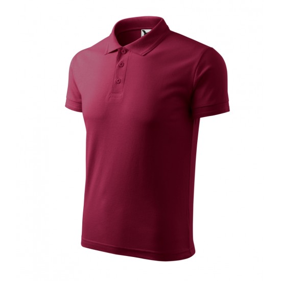 Vyriški Polo Marškinėliai PIQUE Garnet, 200 g/m²