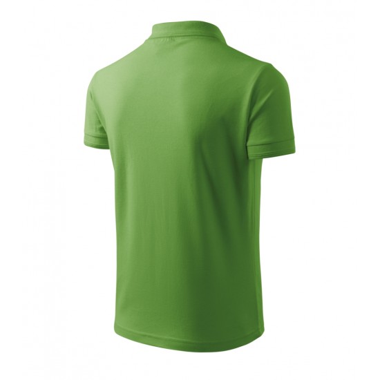 Vyriški Polo Marškinėliai PIQUE Grass green, 200 g/m²