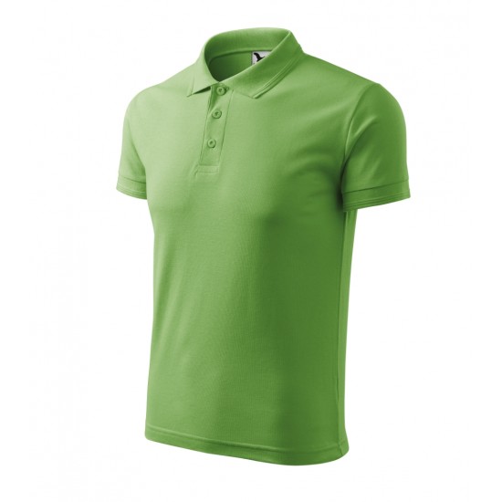 Vyriški Polo Marškinėliai PIQUE Grass green, 200 g/m²