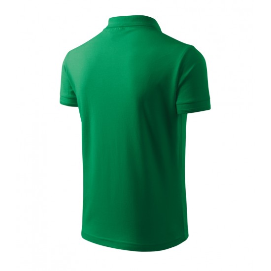 Vyriški Polo Marškinėliai PIQUE Kelly green, 200 g/m²