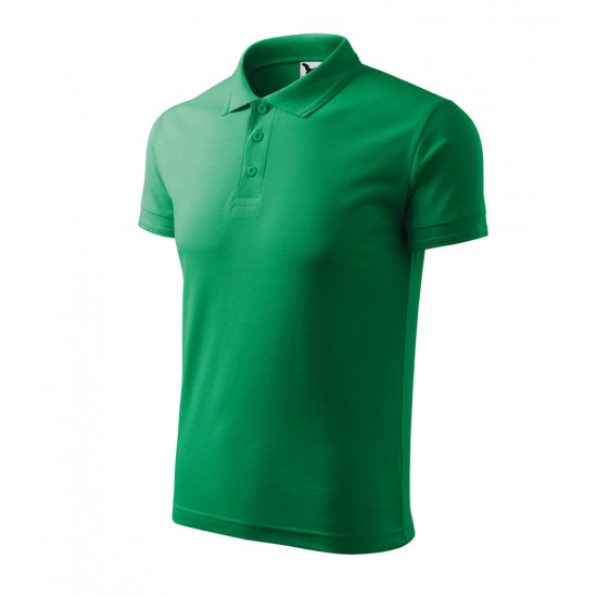 Vyriški Polo Marškinėliai PIQUE Kelly green, 200 g/m²